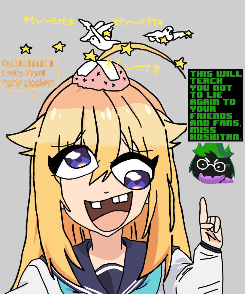 Dizzy Girl Koshitan Silly by Angry Ralsei by Rafix658 on DeviantArt