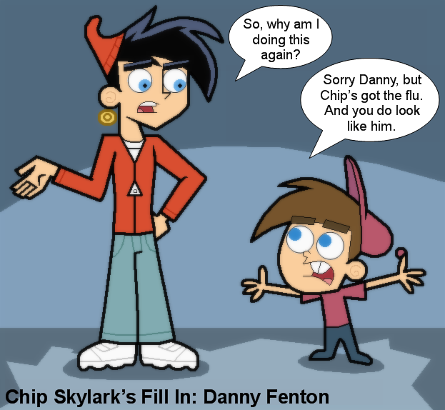 Danny as Chip Skylark by DivineSpiritual on DeviantArt.