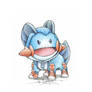 Mudkip in a Swampert Onsie