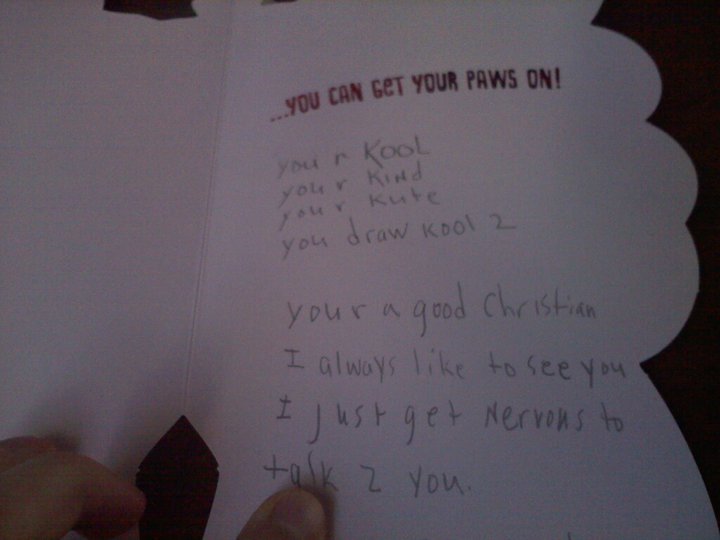 Secret Admirer Card By Chibilover12 On Deviantart