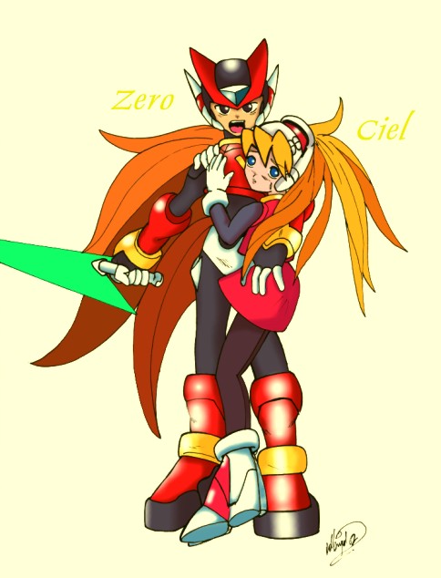 My very firts Rockman Zero fan