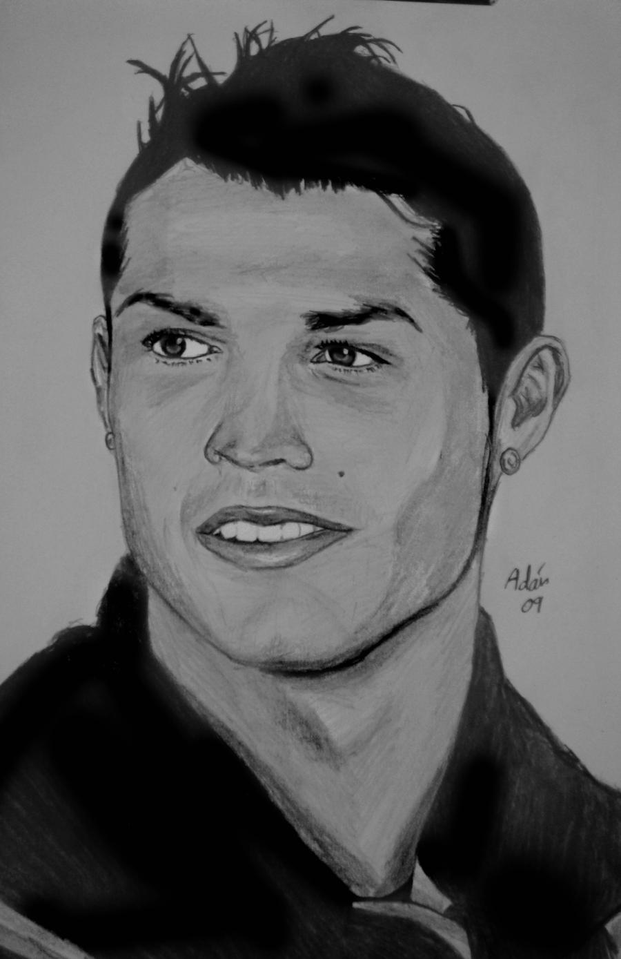 Who draw a Ronaldo