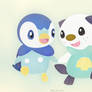 Piplup and Oshawott