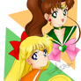Super Sailor Venus and Super Sailor Jupiter