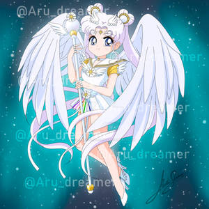 Sailor Cosmos Chibi (commission)