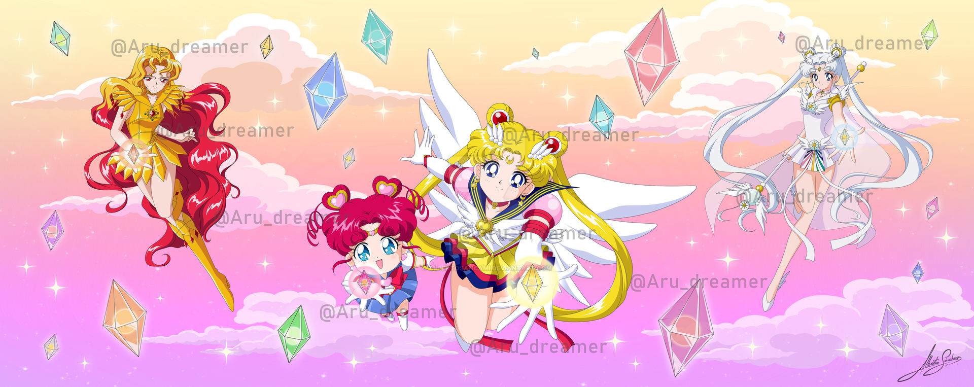 Sailor Moon Starseed collection (Commission) by AlbertoSanCami on ...
