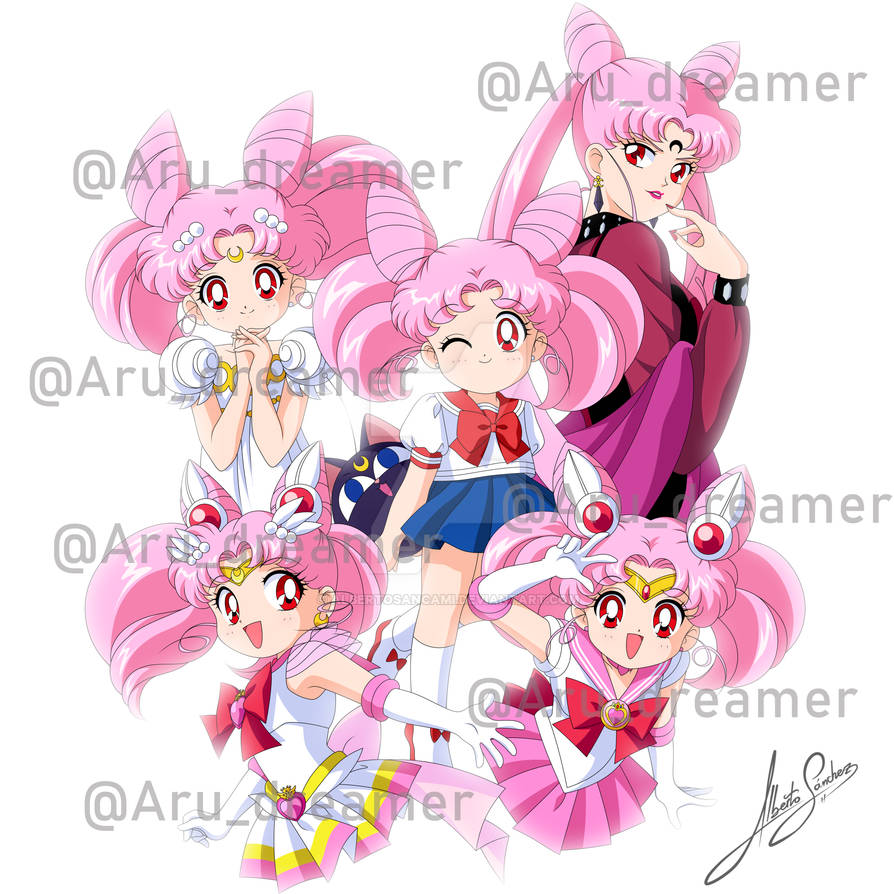 Sailor Chibi Moon Forms Commission By AlbertoSanCami On DeviantArt