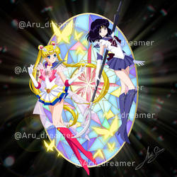 Super SailorMoon and Saturn Pure Heart Collection