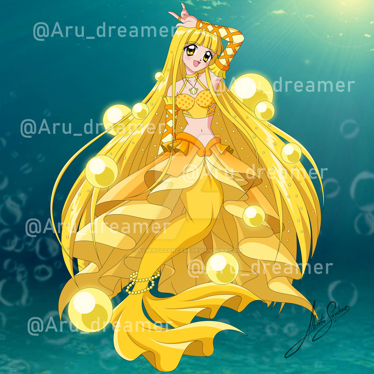 Mermaid Melody Coco (Commission) by AlbertoSanCami on DeviantArt
