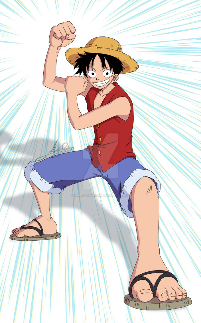 Monkey D. Luffy ~One Piece~ by AlbertoSanCami on DeviantArt