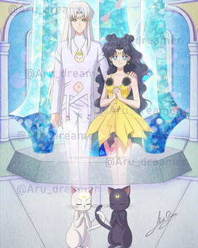 Artemis and Luna - The Hieropphants (Commission)