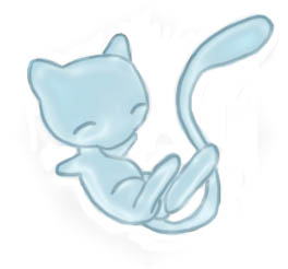 Shiny mew chibi