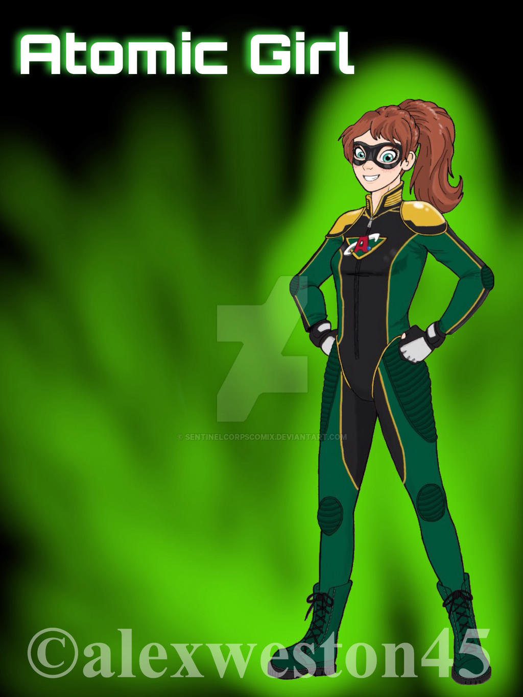Atomic Girl by SentinelCorpsComix on DeviantArt