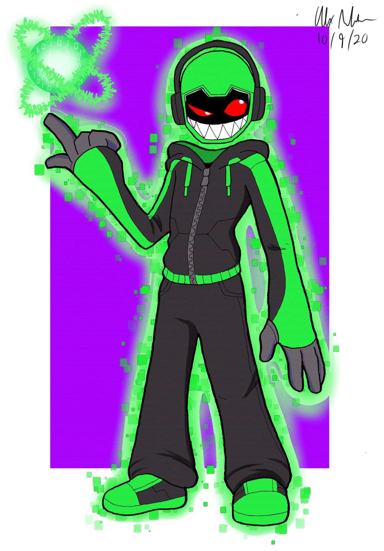 Cyke Specter Cyber Specter Redesign by SentinelCorpsComix on DeviantArt