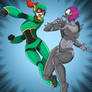 Atomic Girl and Metalla Going All Out