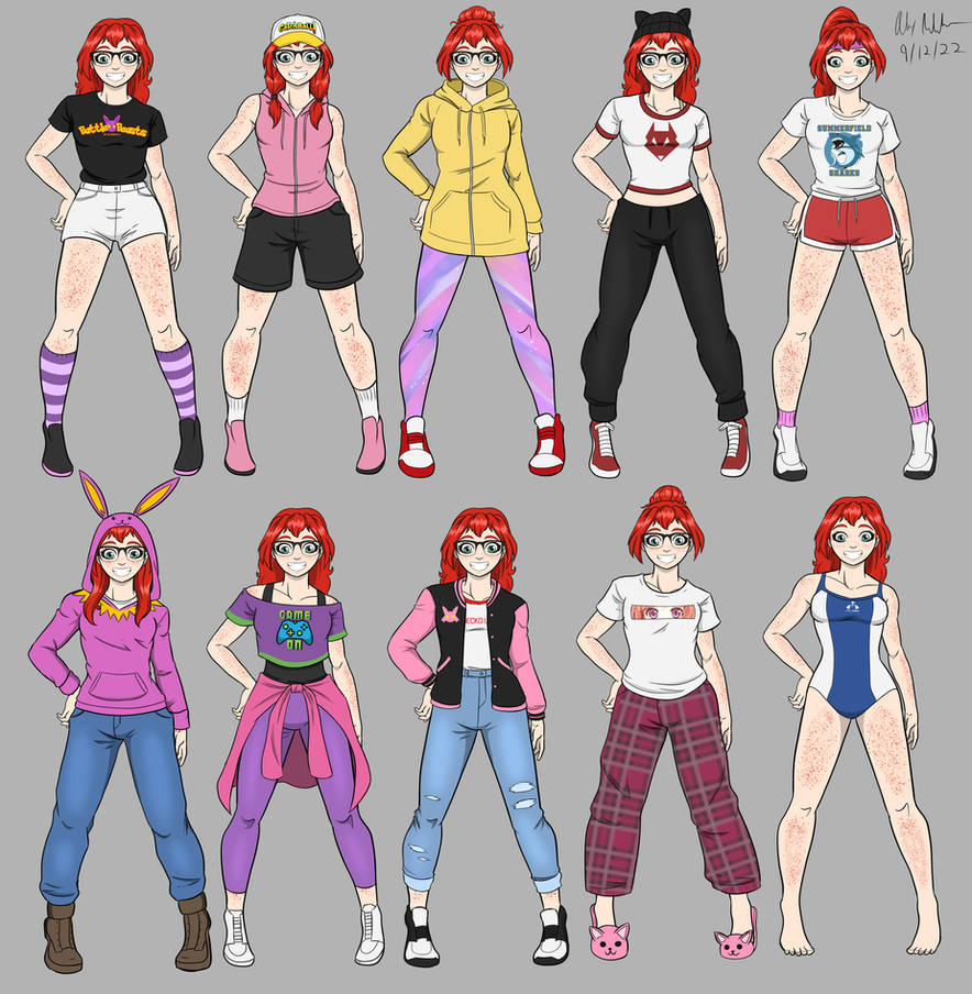 Becky's Fashion Reference Sheet by Alexweston45 on DeviantArt
