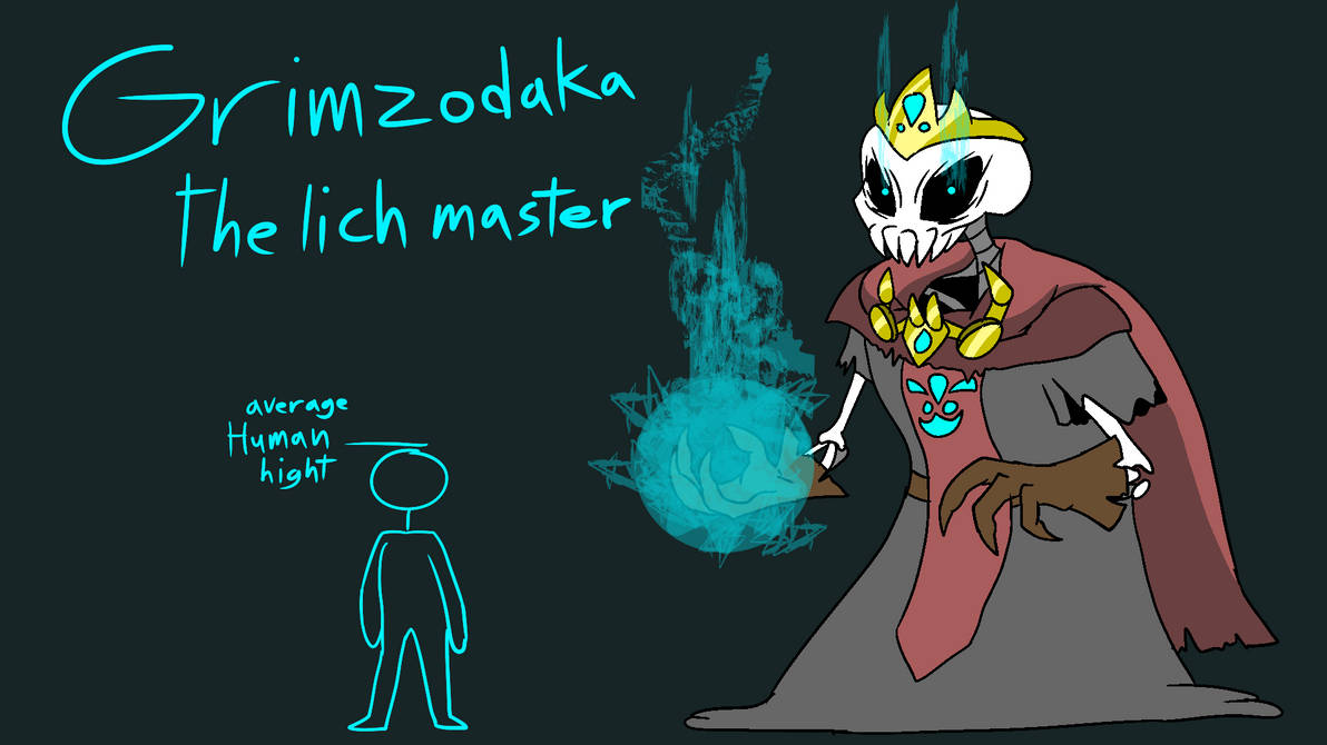 Grimzodaka the lich master (OC) by RujiTheRockBoi on DeviantArt