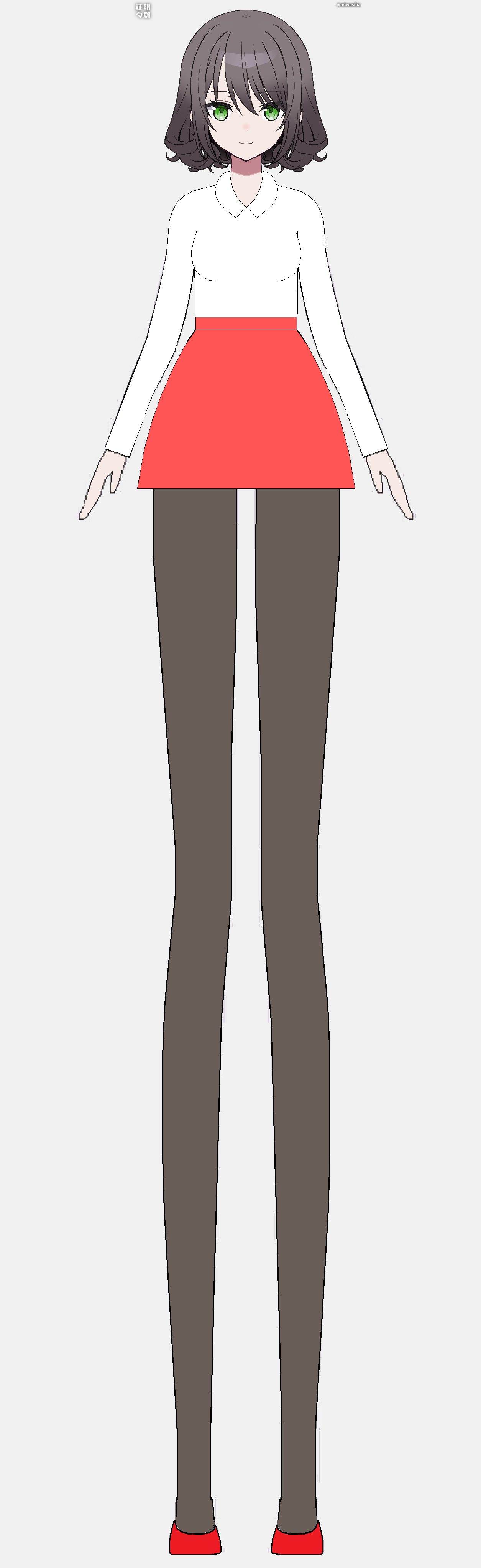 Tall Anime Girl 226cm Suki Yamamoto by gooseandswan22 on DeviantArt
