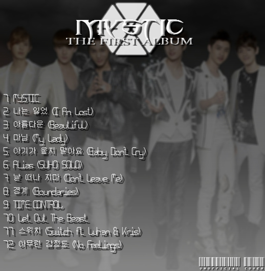Exo 1st Album Tracklist By Exoticgeneration21 On Deviantart