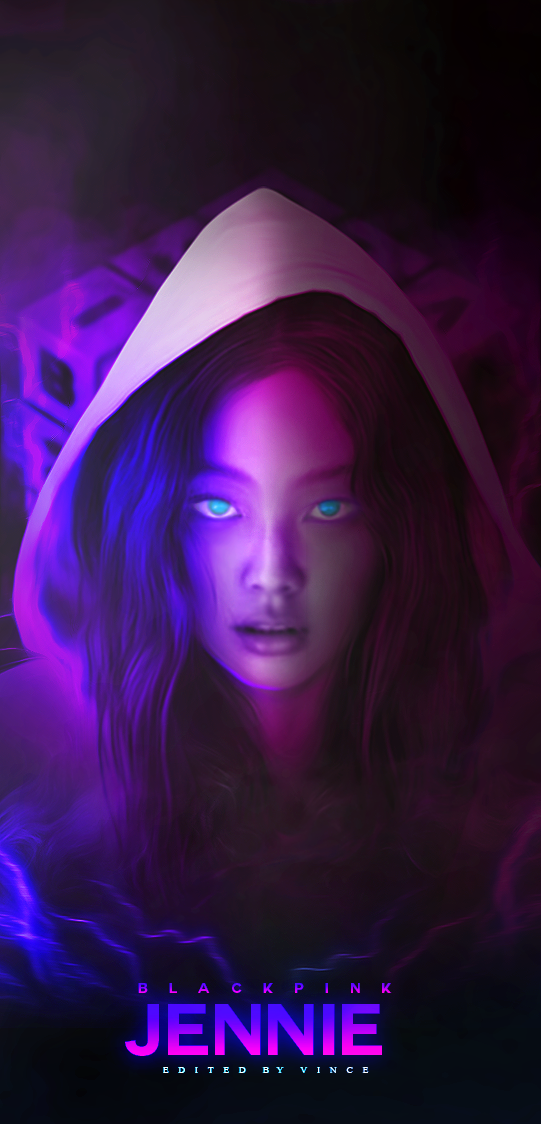 Edit neon Jennie blackpink by mochilvlu on DeviantArt