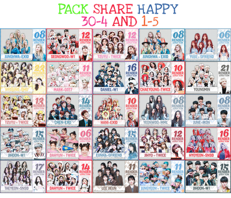 30042018 :: PACK SHARE 30/4 AND 1/5