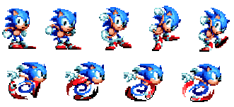 Sprite Sonic Png Clipart Sonic The Hedgehog Sonic Mania - Sonic