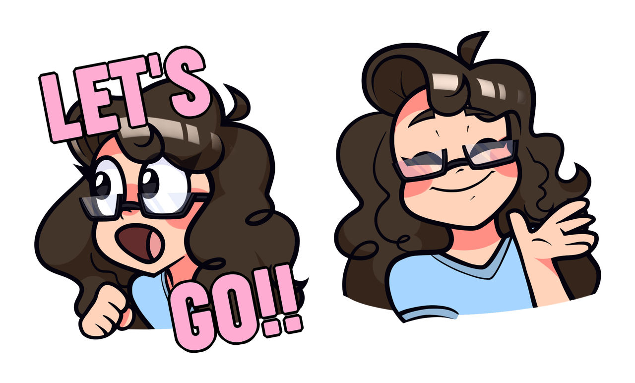 LET'S GO!! Emotes by gonenannurs on DeviantArt