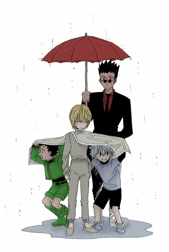 Hunter x Hunter 2011(Gon, Kirua, Kurapika, Leorio) by girardanna on  DeviantArt