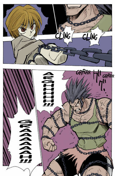 Hunter x Hunter Meruem vs Netero Wallpaper Manga by Amanomoon on