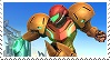 Samus Aran ssb4 Stamp