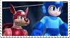 Mega Man and Rush Stamp