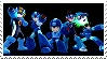 Mega Man Smash Stamp by GameAndWill