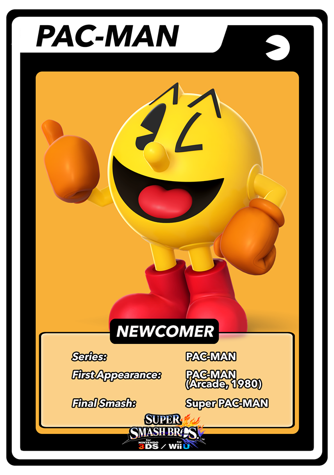 SSB4 Cards Pac-Man