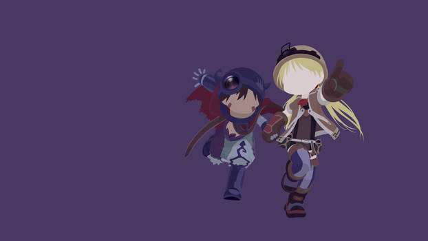 Reg + Riko (Made in Abyss) Minimalist