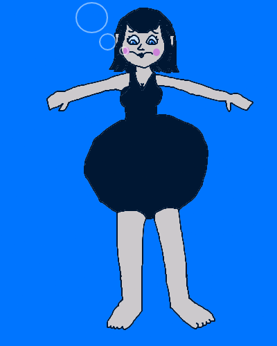 Undersea Inflation Mavis swimsuit inflation underwater by Aiai4948 on DeviantArt