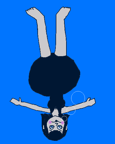 Undersea Inflation Mavis swimsuit inflation underwater upside-down by Aiai4948 on DeviantArt