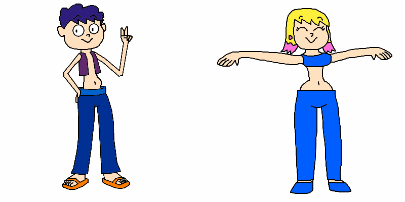 Payson and Sporty belly dancing by Aiai4948 on DeviantArt