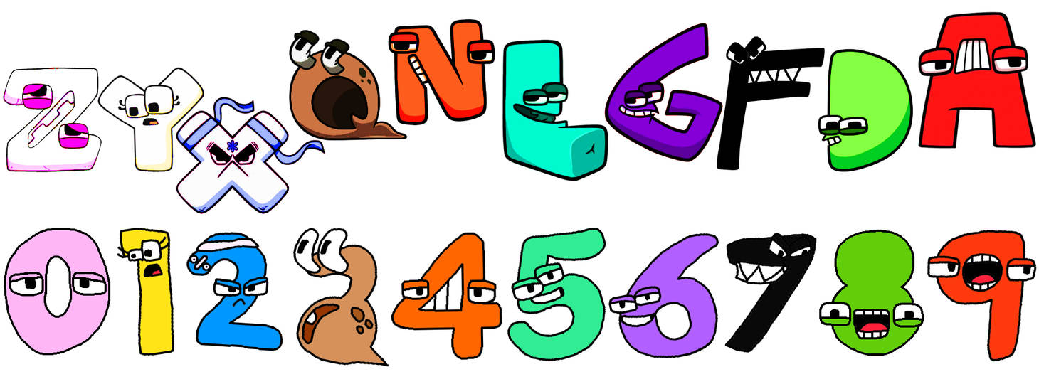 Alphabet and Number Lore by Aiai4948 on DeviantArt