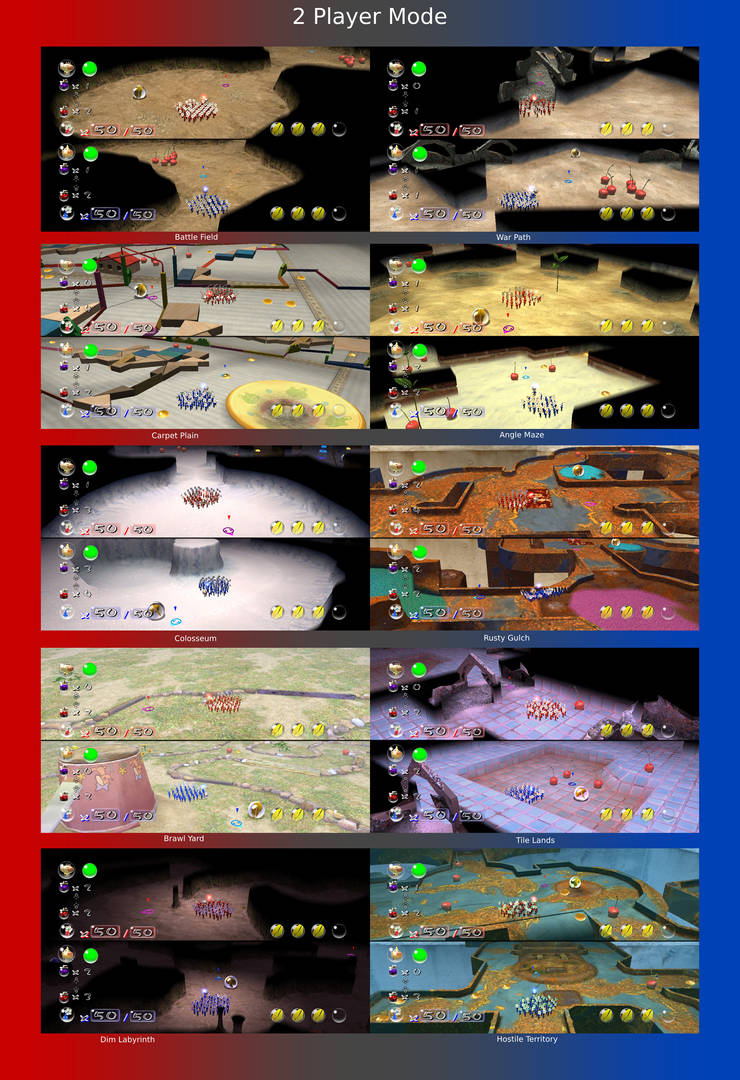 2 Player Mode Levels by Aiai4948 on DeviantArt