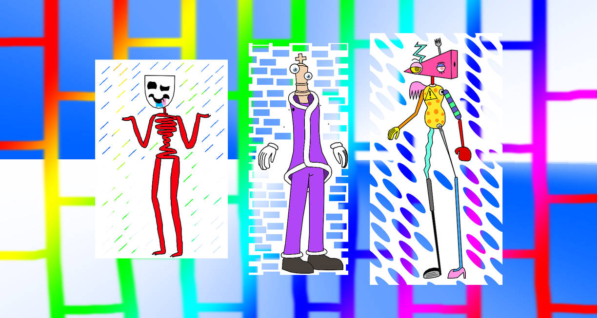 Gangle, Kinger, and Zooble by Aiai4948 on DeviantArt