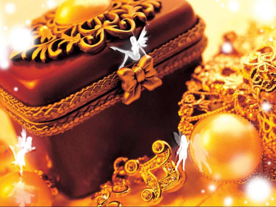 Deviantart Gold Box Jewelry box by BadAsNew on DeviantArt