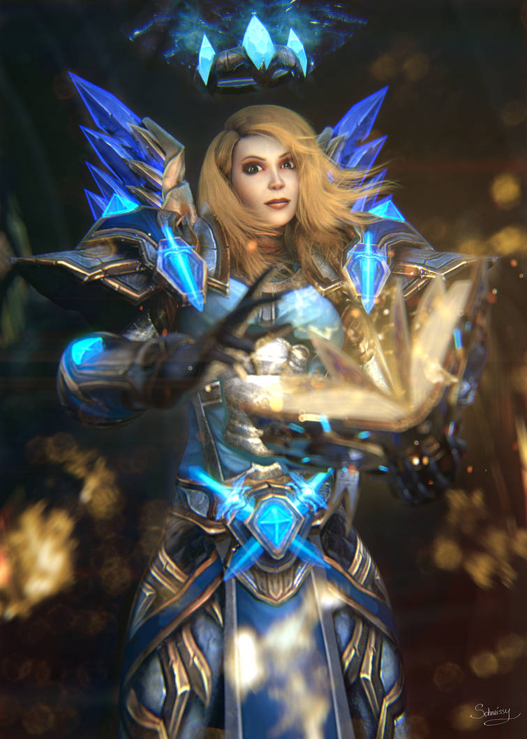 Holy Paladin By Schneissy On Deviantart