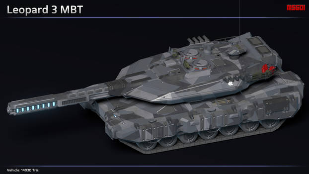 Scifi Leopard 3 MBT
