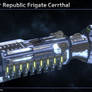 Enkar Republic Frigate Cerrthal