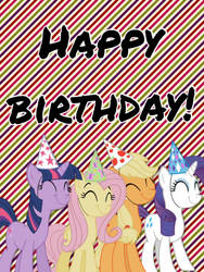 Happy birthday from the Ponies