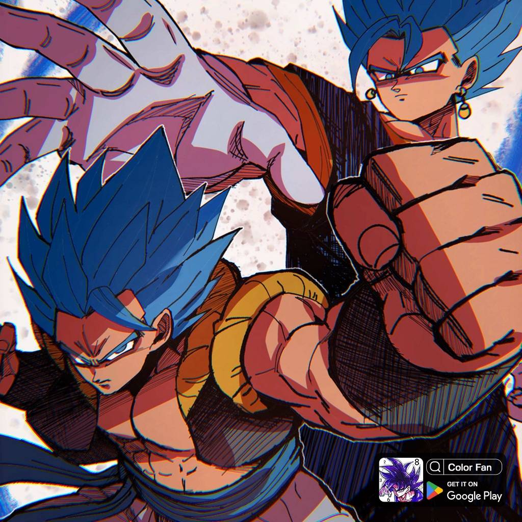 Gogeta xeno ssj4 lm y Gogeta ssj blue evolucionado by davidferres on  DeviantArt