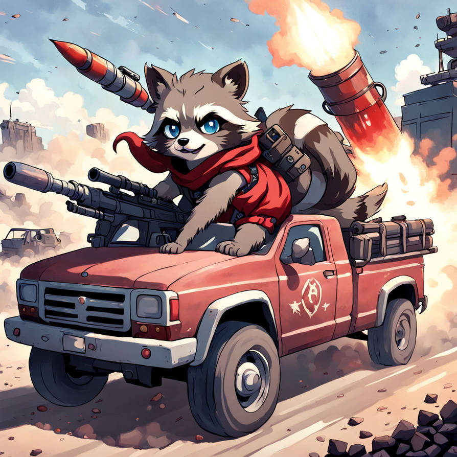 Japan Racoons A-cute-anime-raccoon-with-blue-eyes-and-red-dye-in by rusty153rocket on ...