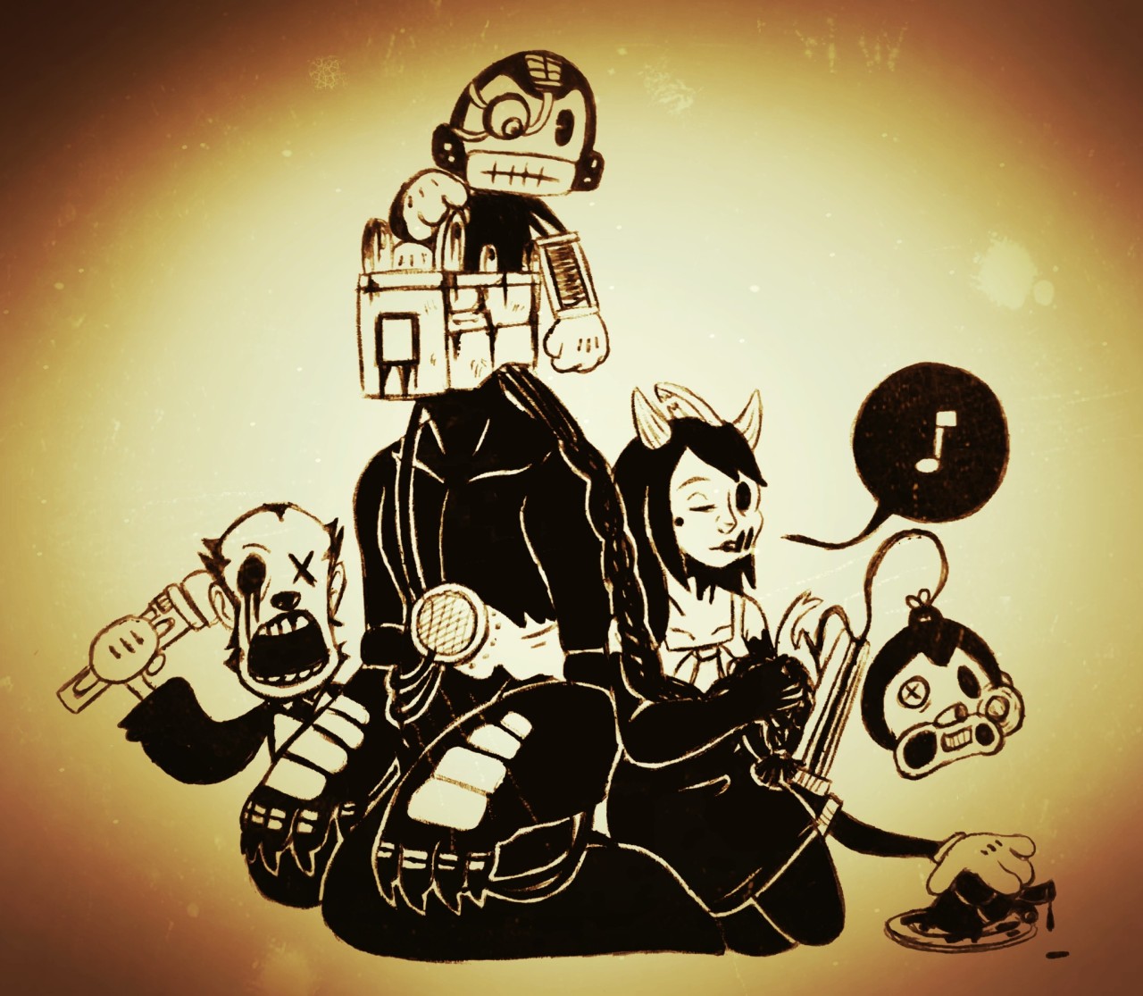 BATIM - Chapter 3 Birthday Piece by TipsyEpsy on DeviantArt