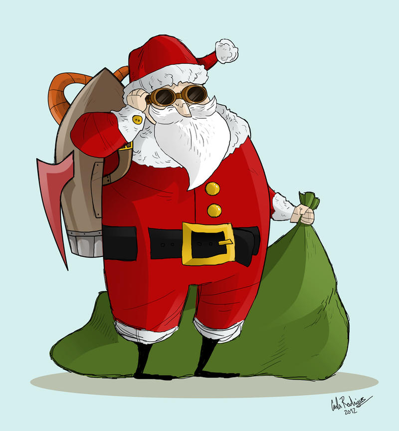 Not a Zombie Santa