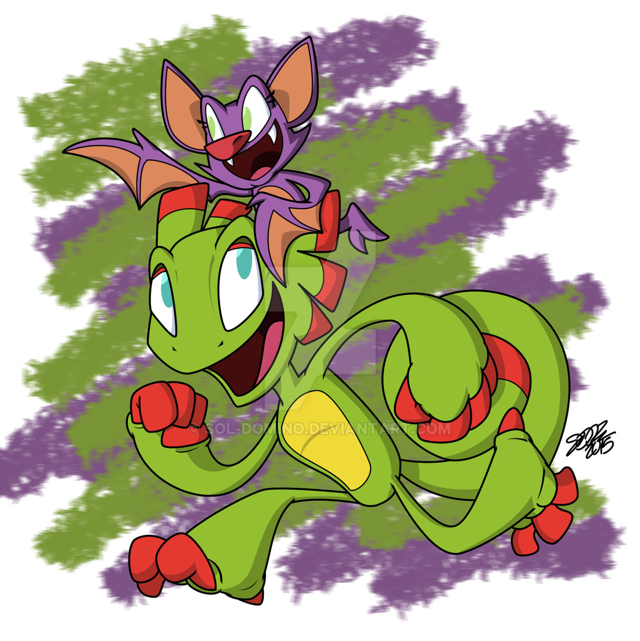 Yooka-Layee by Sol-Domino on DeviantArt